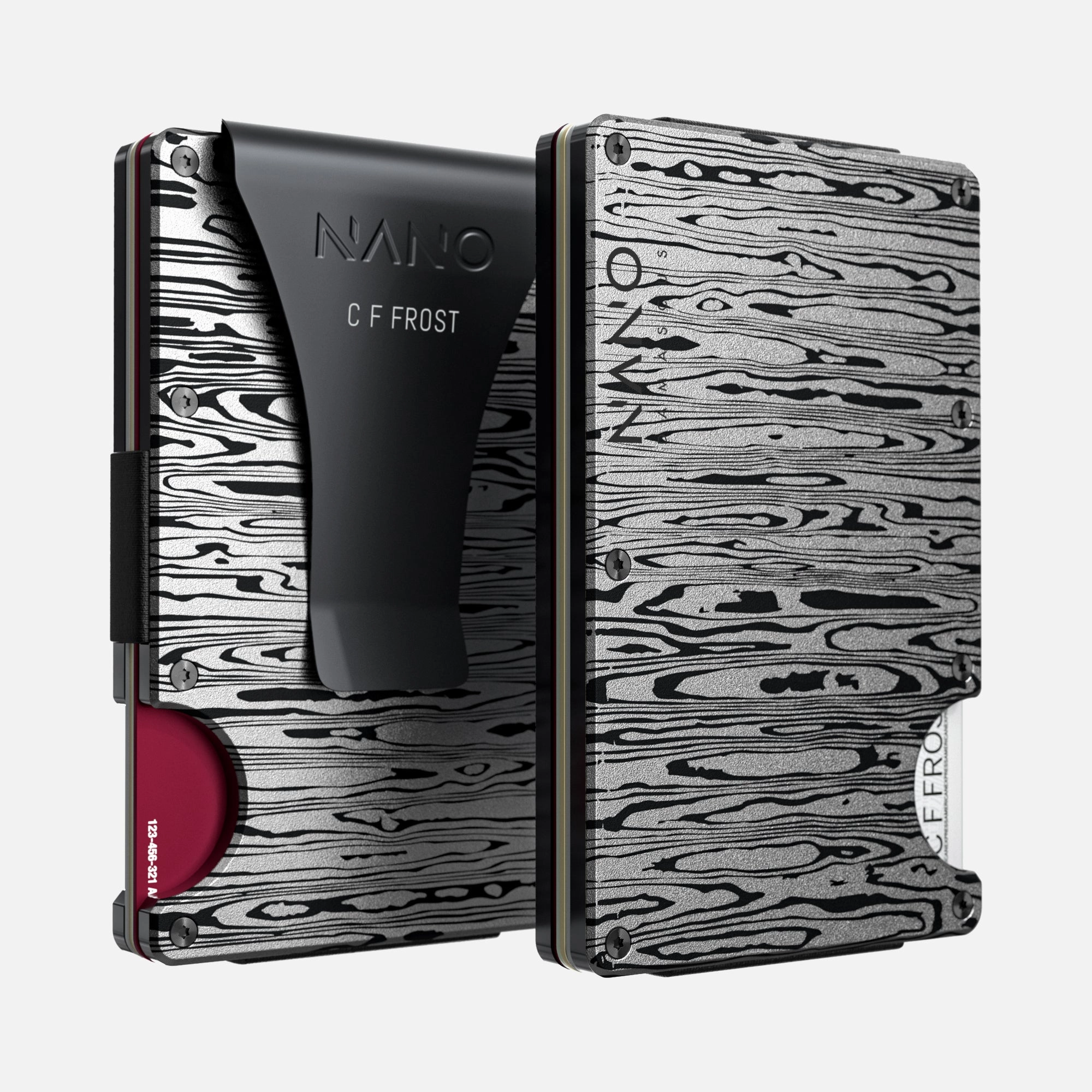 Personalised Money Clip Wallet (Platinum Silver) Today Only Discount Alert