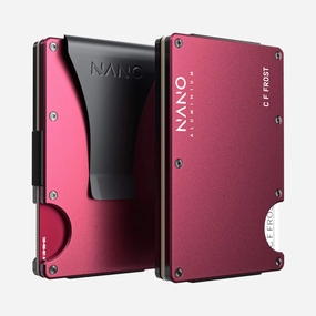 Dont Miss These Savings Deal Frenzy Today Personalised Money Clip Wallet (Portofino Red)