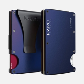 Personalised Money Clip Wallet (Skyfall Navy) Today Only Hot Pick Special Offer Inside