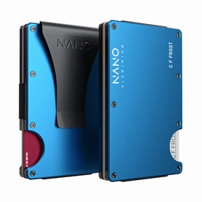 MustHave Deals Personalised Money Clip Wallet (Velocity Blue)