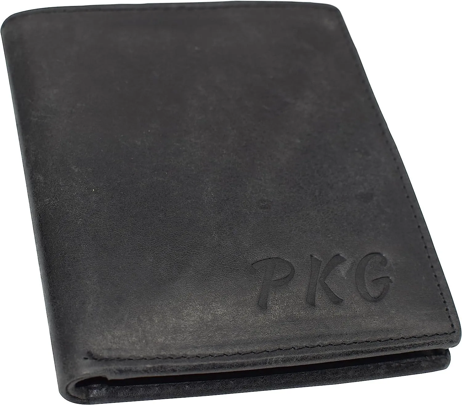 Personalized 100% Mens Rfid Blocking Bifold Hipster Hunter Leather Euro Credit Card Id Wallet Best Seller Deal