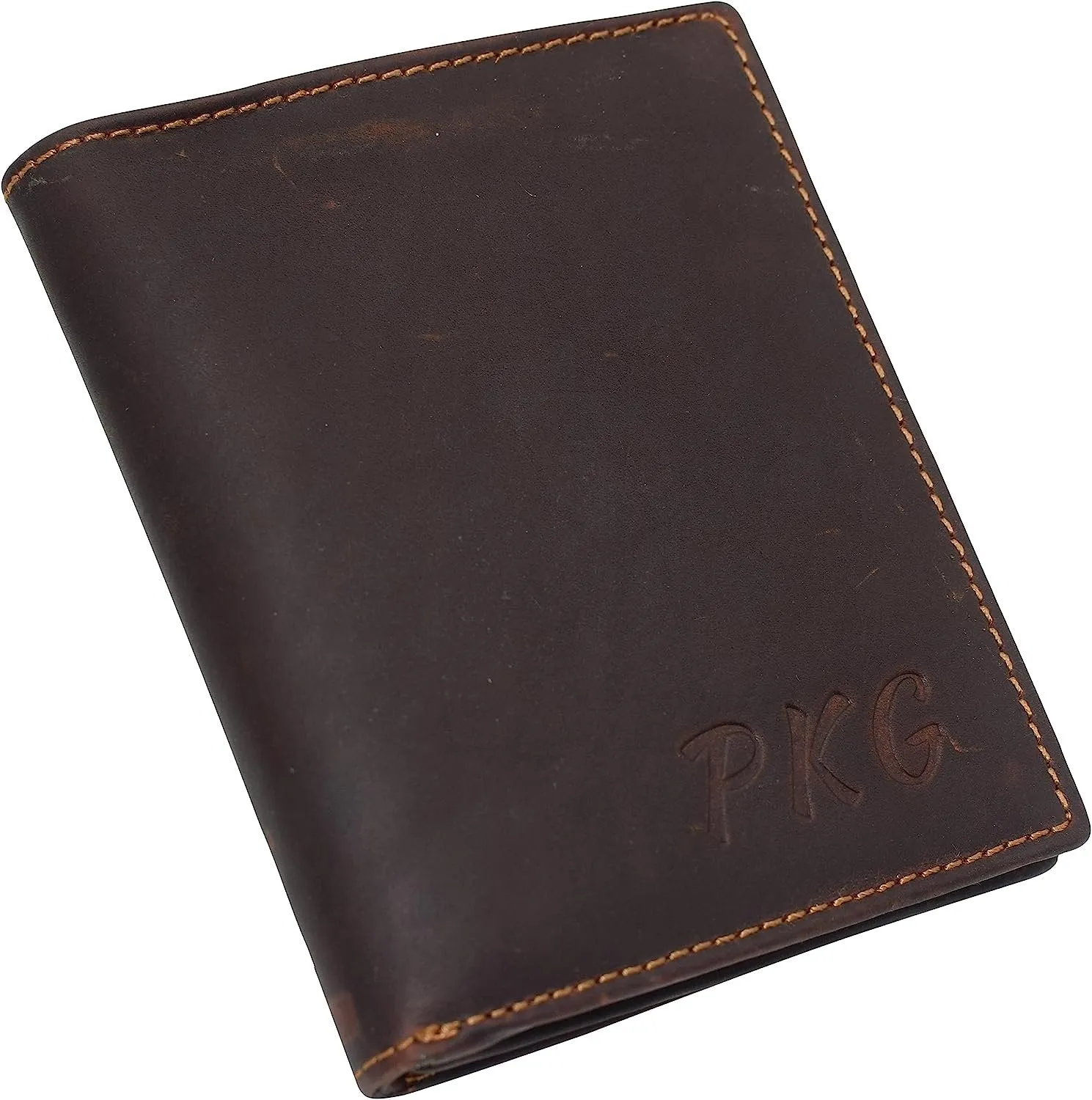 MustHave Steals Personalized Rfid Blocking Bifold Hipster Multi Credit Card Id Holder Wallet Vintage Leather