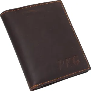 MustHave Steals Personalized Rfid Blocking Bifold Hipster Multi Credit Card Id Holder Wallet Vintage Leather