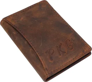 Personalized Wallet Rfid Premium Vintage Leather Men'S Expandable Credit Card Id Holder Wallet Big Sale Today