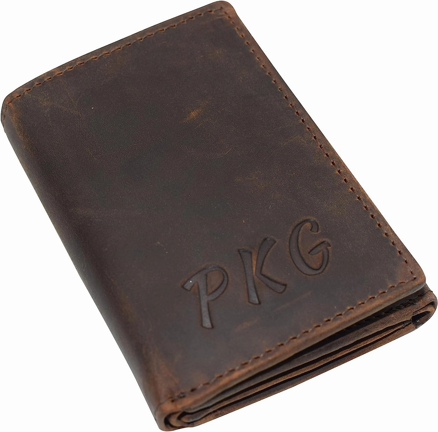 Biggest Savings Now Limited Stock Alert Personalized Name Initials Wallets Rfid Blocking Mens Classic Trifold Vintage Leather Credit Card Id Wallet