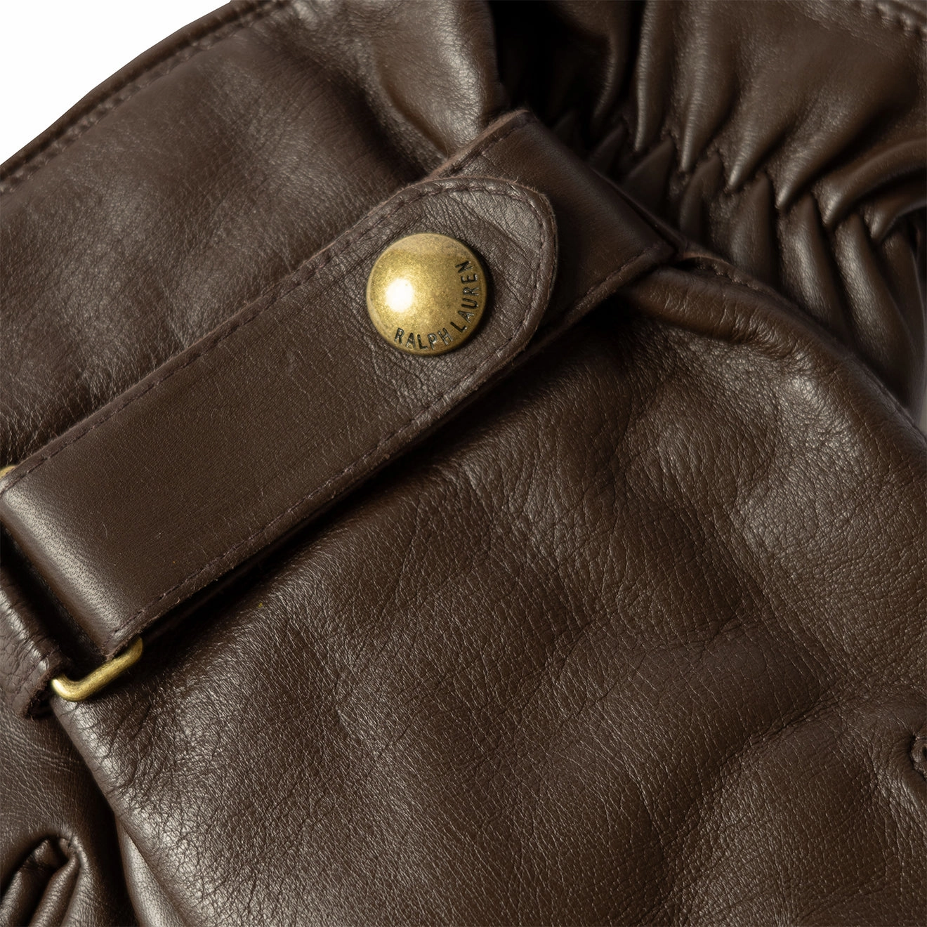 Polo Ralph Lauren Classic Nappa Leather Glove Brown Trending Hot Picks