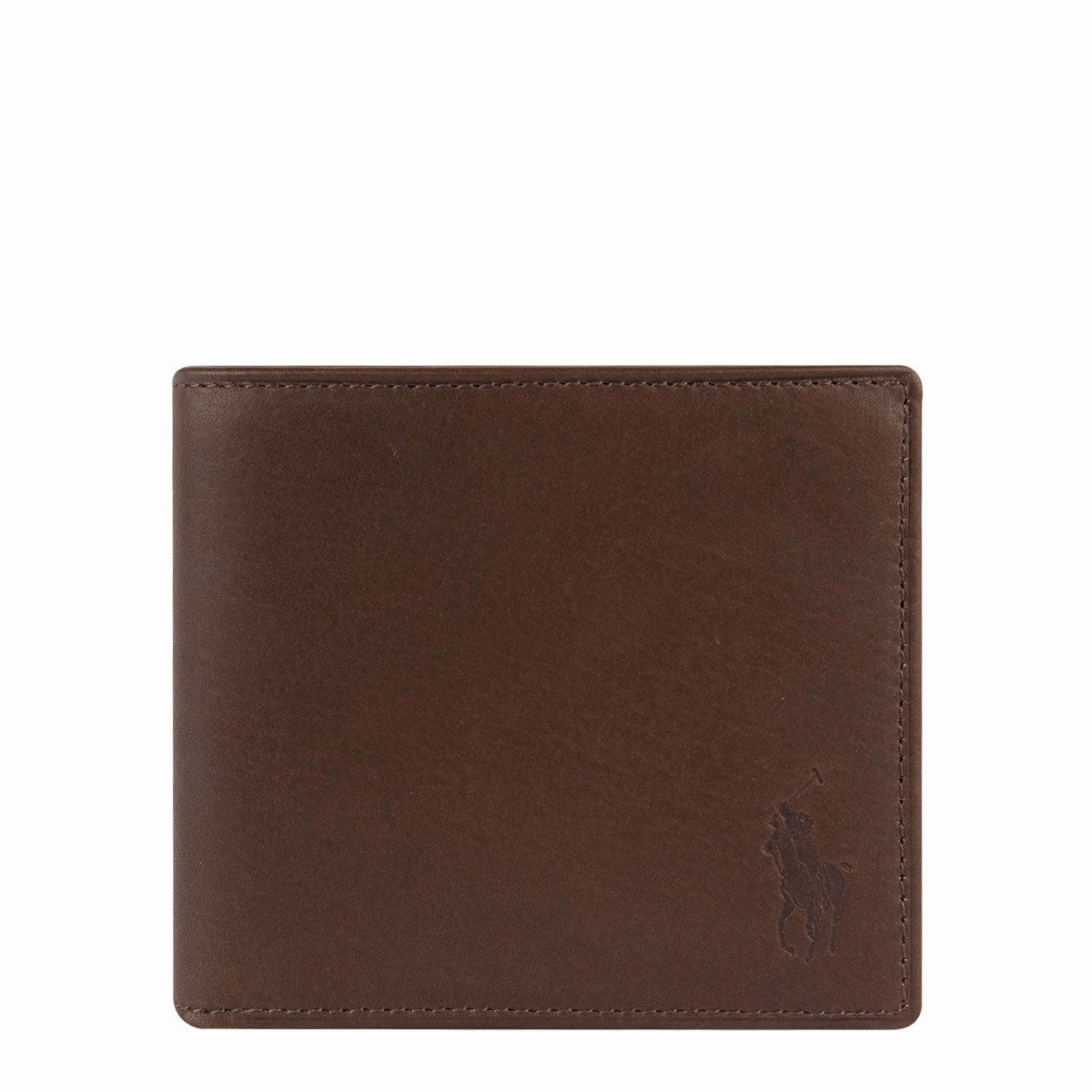 Polo Ralph Lauren Small Leather Pp Billfold Wallet Camo / Brown Flash Sale Alert Now Online Exclusive Deal