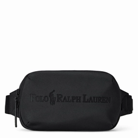 Best Price Online Grab the Deal Now Polo Ralph Lauren Tonal Logo Waistpack Black