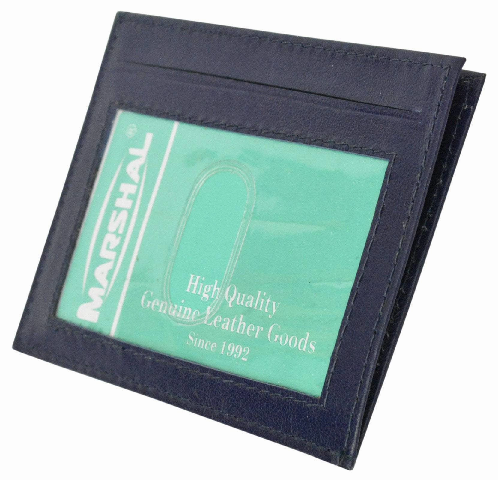 Premium High Quality Genuine Leather Slim Simple Id Credit Card Holder Thin Wallet P 270 Cf Perfect Gift Sale