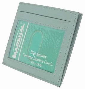 Premium High Quality Genuine Leather Slim Simple Id Credit Card Holder Thin Wallet P 270 Cf Dont Miss Hot Deals