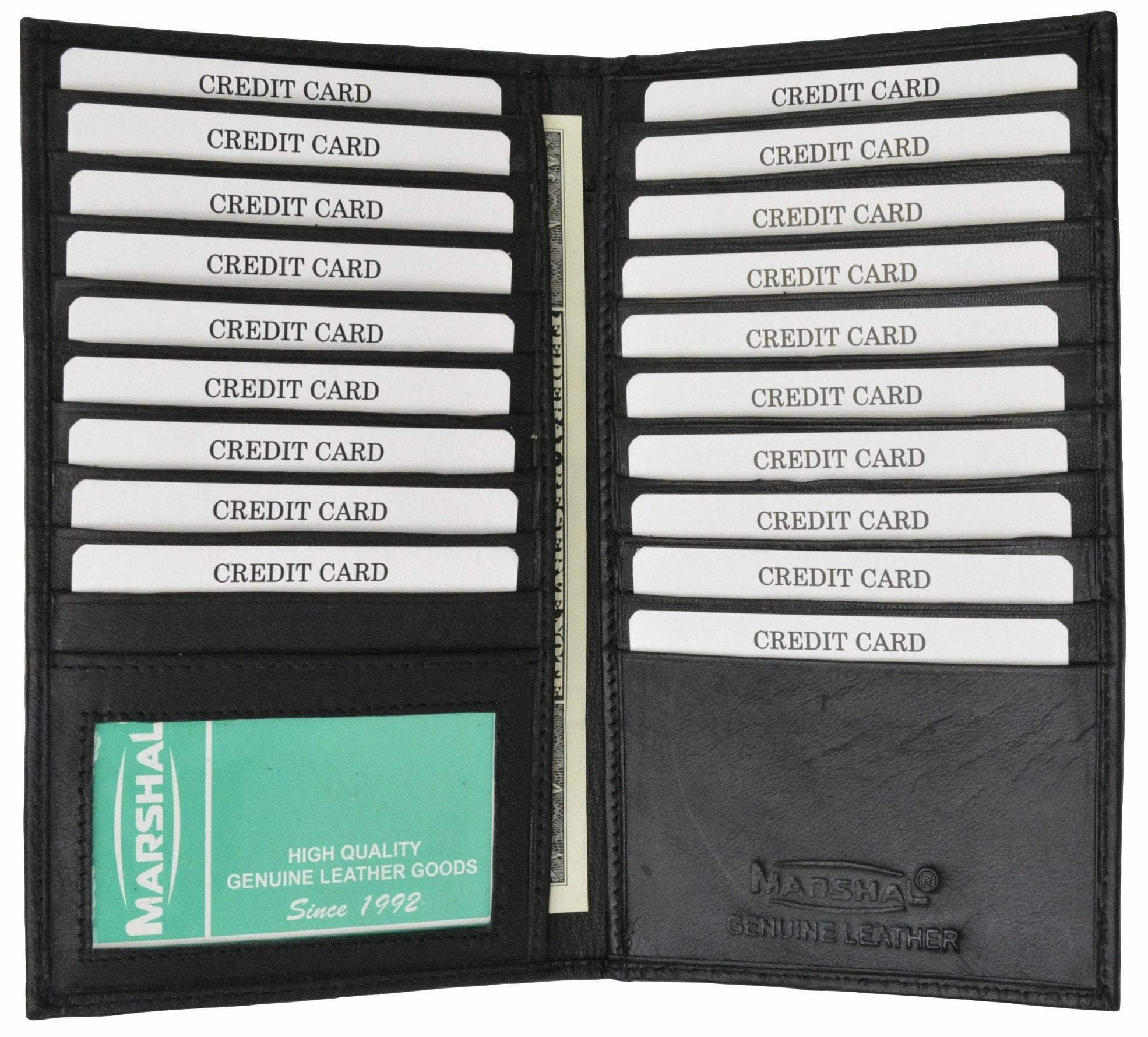 Premium Leather Bifold Credit Card Id Holder P 1529 (C) Daily Clearance Deal