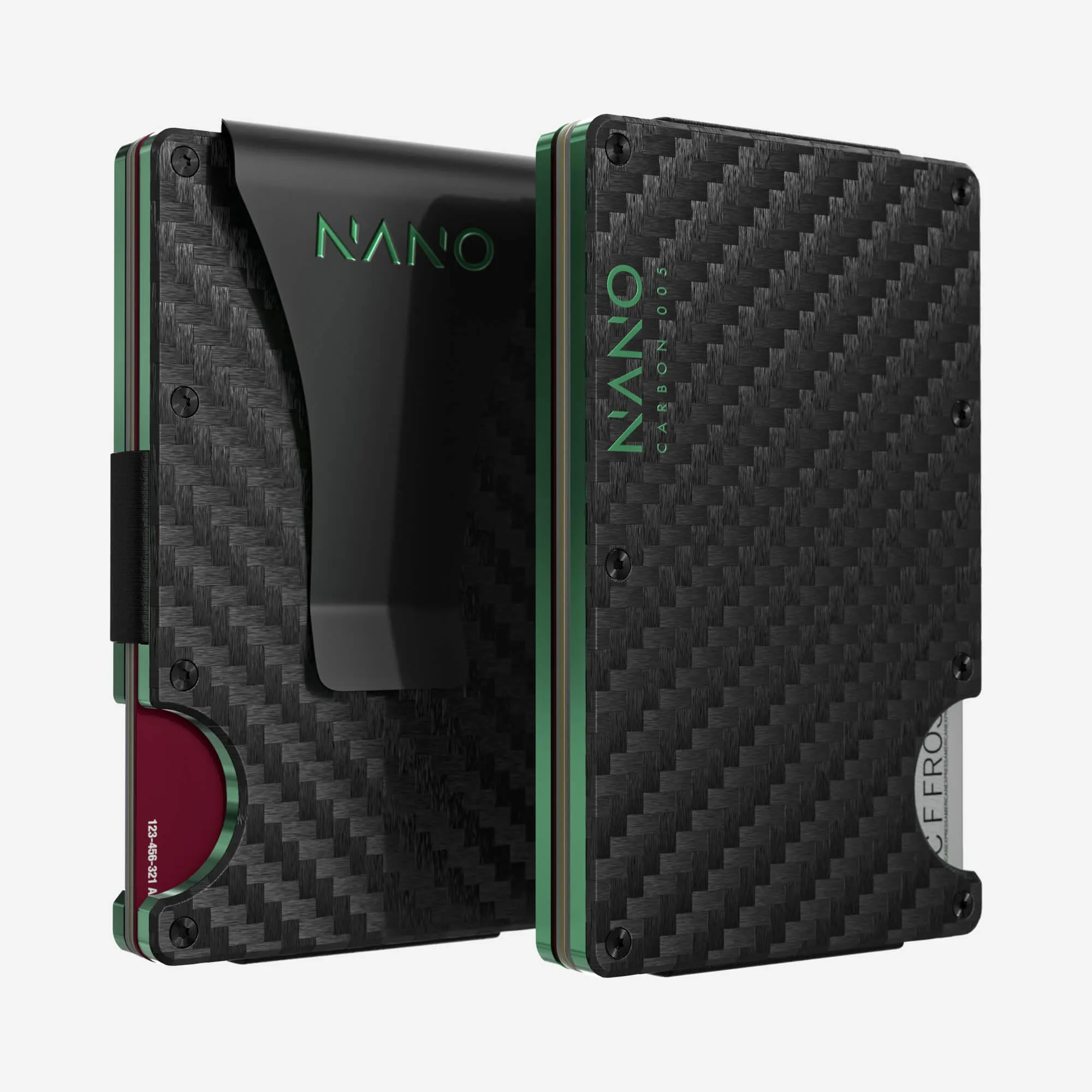 005 Money Clip Wallet (Stealth Black/Viper Green) Flash Sale Alert Now Clearance Sale Now