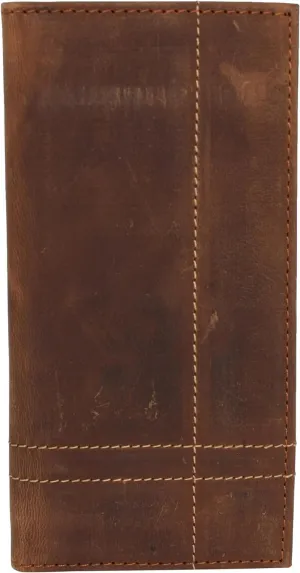Trending Offer Today Cazoro Vintage Leather Rfid Blocking Long Bifold Checkbook Cover Holder For Men & Women