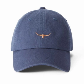 R.M.Williams Mini Longhorn Twill Cap - Indigo Last Chance Steal Limited Time Steal