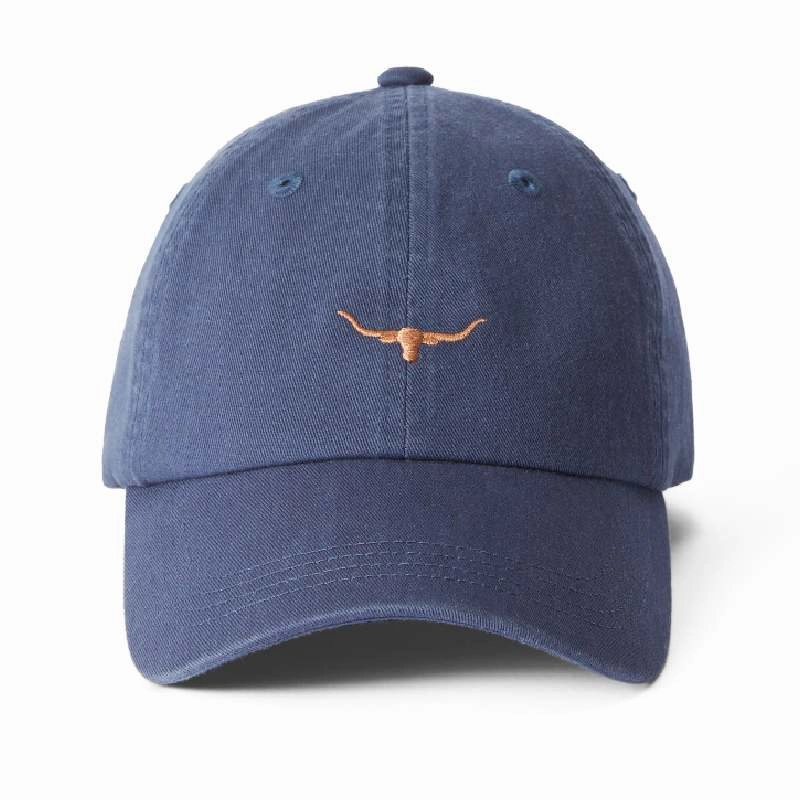 R.M.Williams Mini Longhorn Twill Cap - Indigo Last Chance Steal Limited Time Steal