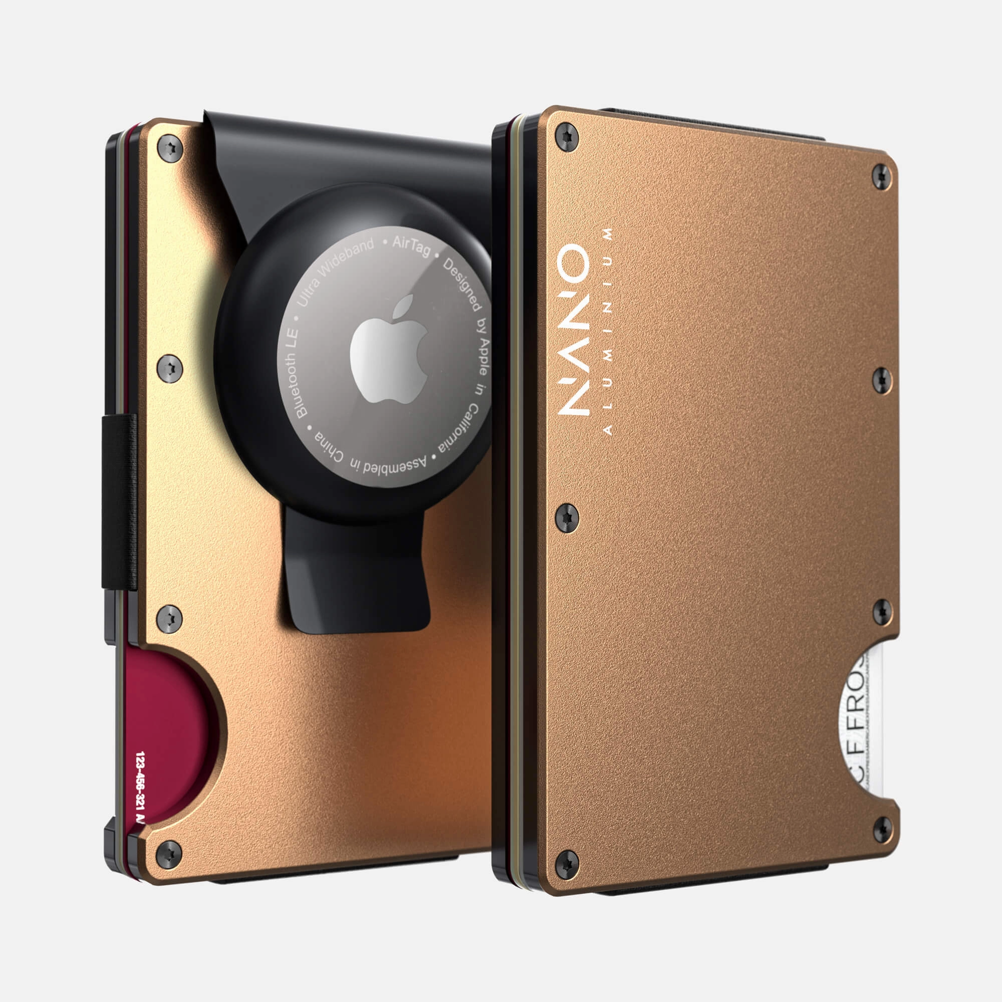 Airtag Money Clip Wallet (Spectre Gold) Exclusive Online Deal