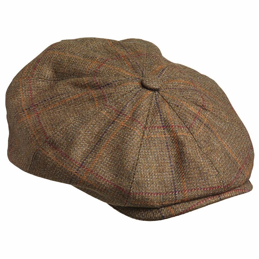 Hot Sale Today Laksen Bakerboy Mens Tweed Cap - Woolston Tweed