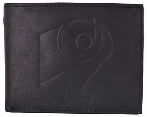 Dont Miss These Savings Aries Zodiac Sign Bifold Trifold Genuine Leather Men'S Wallets