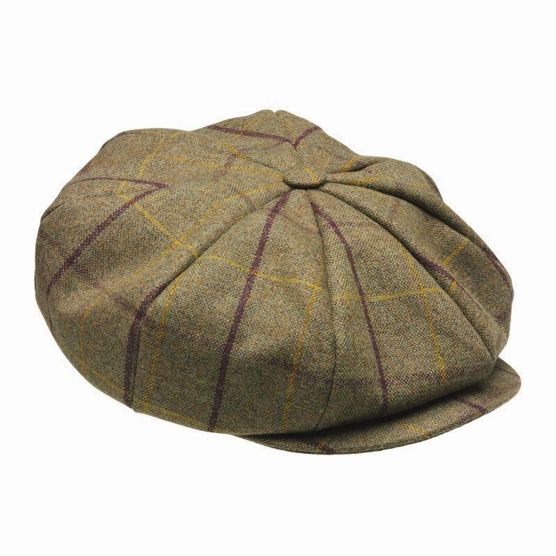 Todays Hot Pick Laksen Grouse Butt Shy Newsboy Tweed Cap