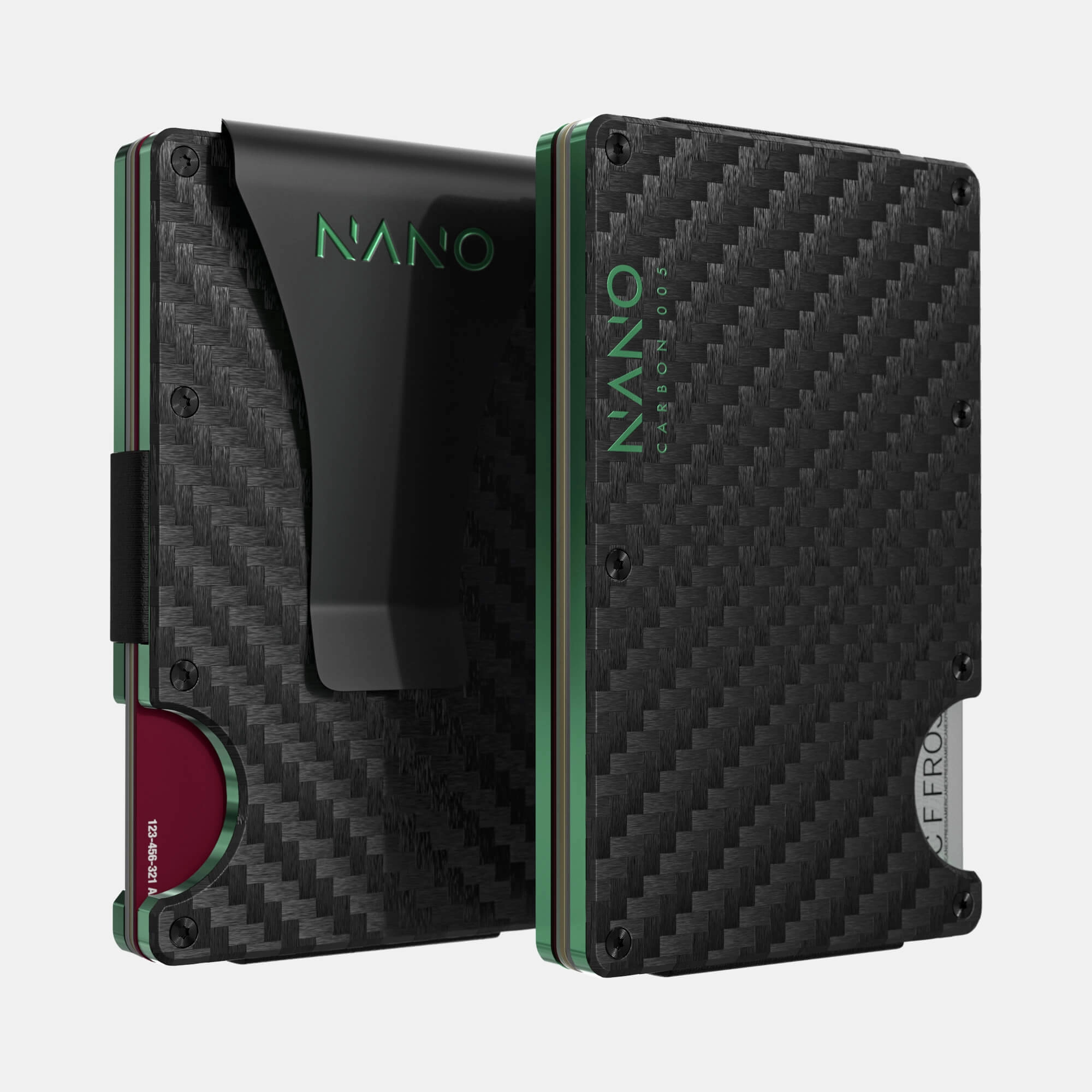 005 Money Clip Wallet (Stealth Black/Viper Green) Flash Sale Alert Now Clearance Sale Now