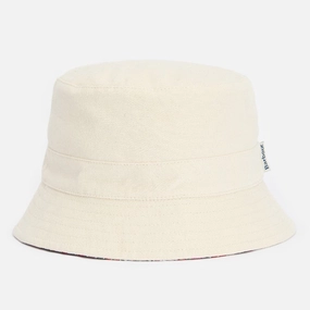 Trending Now Discount Exclusive Hot Pick Barbour Adria Reversible Ladies Bucket Hat - Parchment