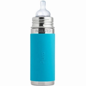 Todays Hot Pick Mega Online Discount Pura Kiki Insulated Infant Bottle 260Ml - Aqua