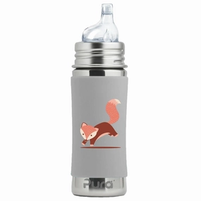 Pura Kiki Stainless Steel Sippy Bottle 325Ml - Fox Price Drop Today Steal Todays Offer