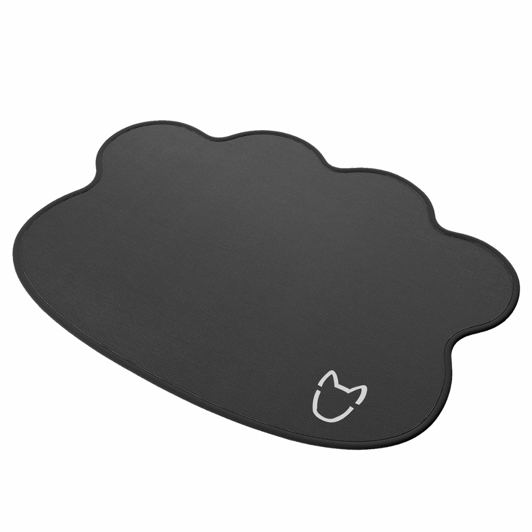 QMats Mats Pet Sleeping Ice Silk Cool Pad Mat - Black