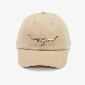 R.M.Williams Steers Head Logo Cap - Buckskin Exclusive Deal Inside Limited Stock Alert