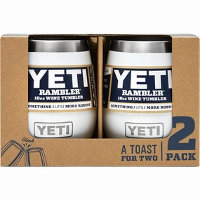 Today Only Hot Pick Rambler 10 Oz Wine Tumbler 2 Pack