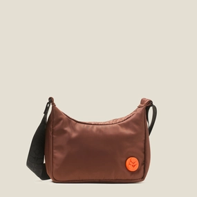 Shop Smart Deals Ratio Small Hobo Bag - Colourblock Chestnut