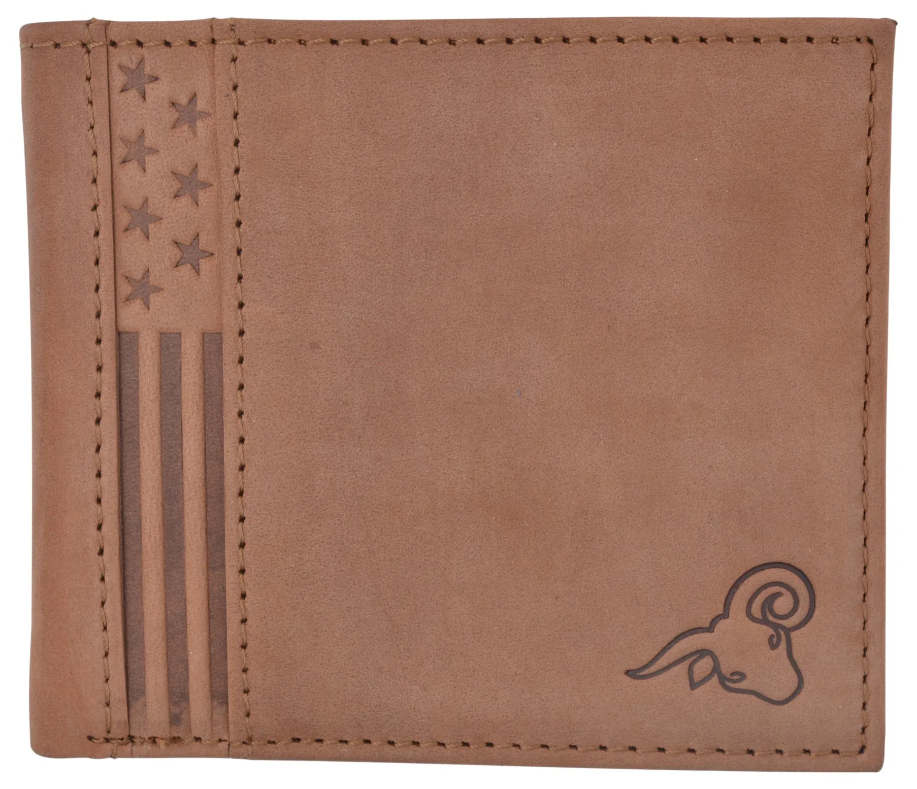 Real Leather Mens Bifold Usa Wallet Rfid Blocking Slim Minimalist Front Pocket Id Window Us Design Shop Smart Deals