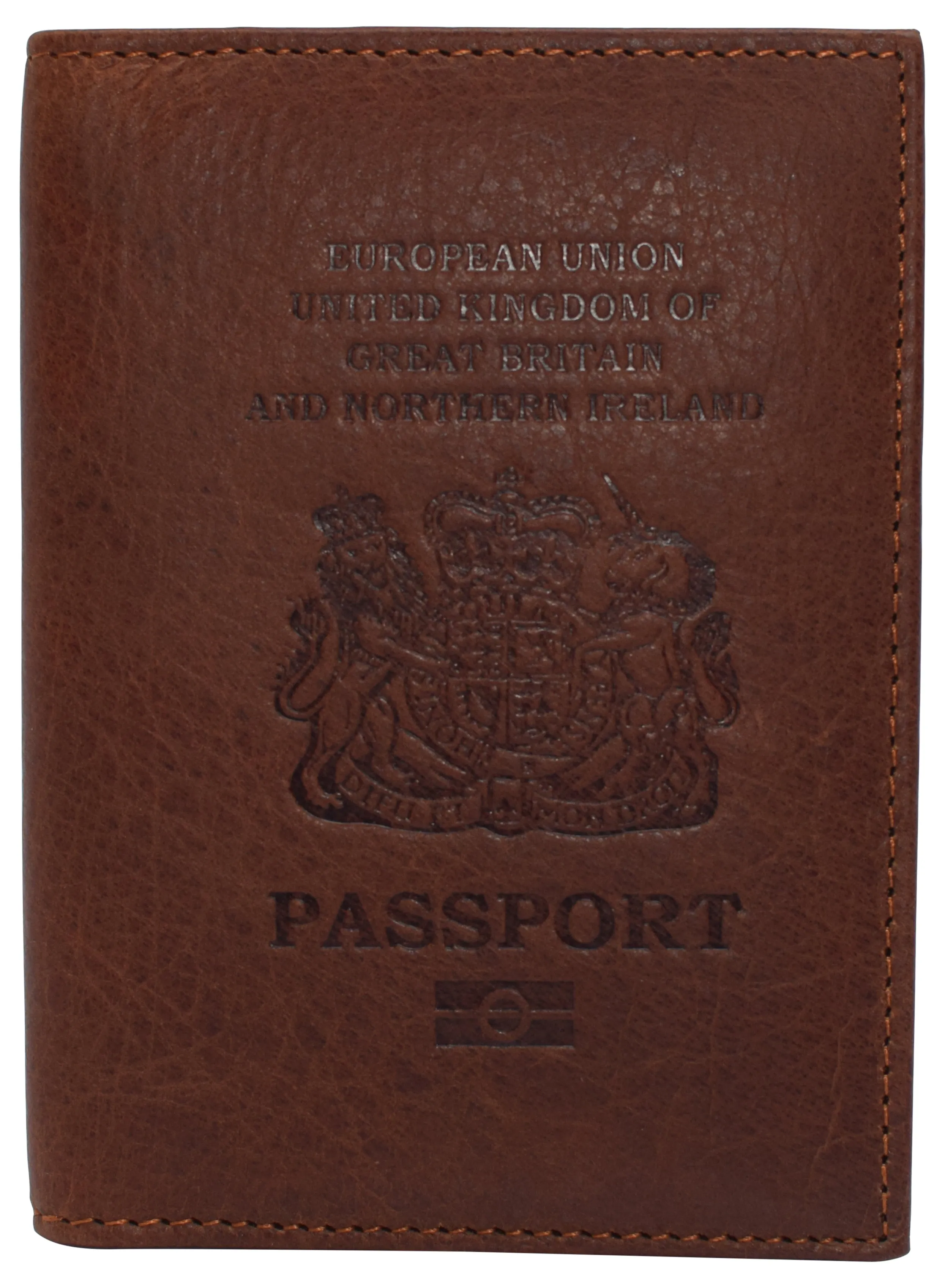 Real Leather Rfid Blocking Travel Passport Holder With Vaccine Card Slot Deal Frenzy Today Instant Hot Deal