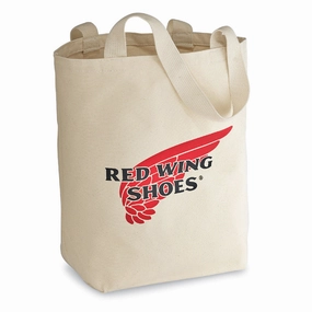 Red Wing Canvas Tote Bag Natural Special Offer Inside MustHave Gift Ideas