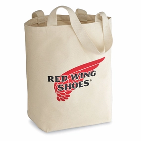 Red Wing Canvas Tote Bag Natural Special Offer Inside MustHave Gift Ideas