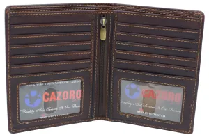 Surprise Offer Now Rfid Blocking 2 Id Bifold Hipster Credit Card Wallet Vintage Leather