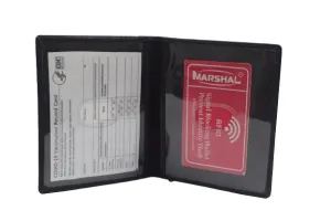 Clearance Steal Today Special Occasion Discount Rfid Blocking Genuine Leather Vaccination Passport Holder/Cover, Genuine Leather Vaccination Card Holder, Vaccine Card Holder