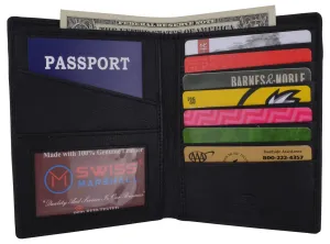 Exclusive Online Discount Rfid Blocking Leather Passport Holder Cover Case Travel Wallet
