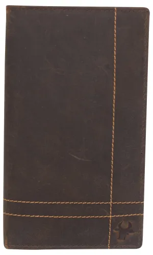 Last Chance Offer Save More Online Rfid Blocking Mens Genuine Vintage Leather Bifold Long Wallet