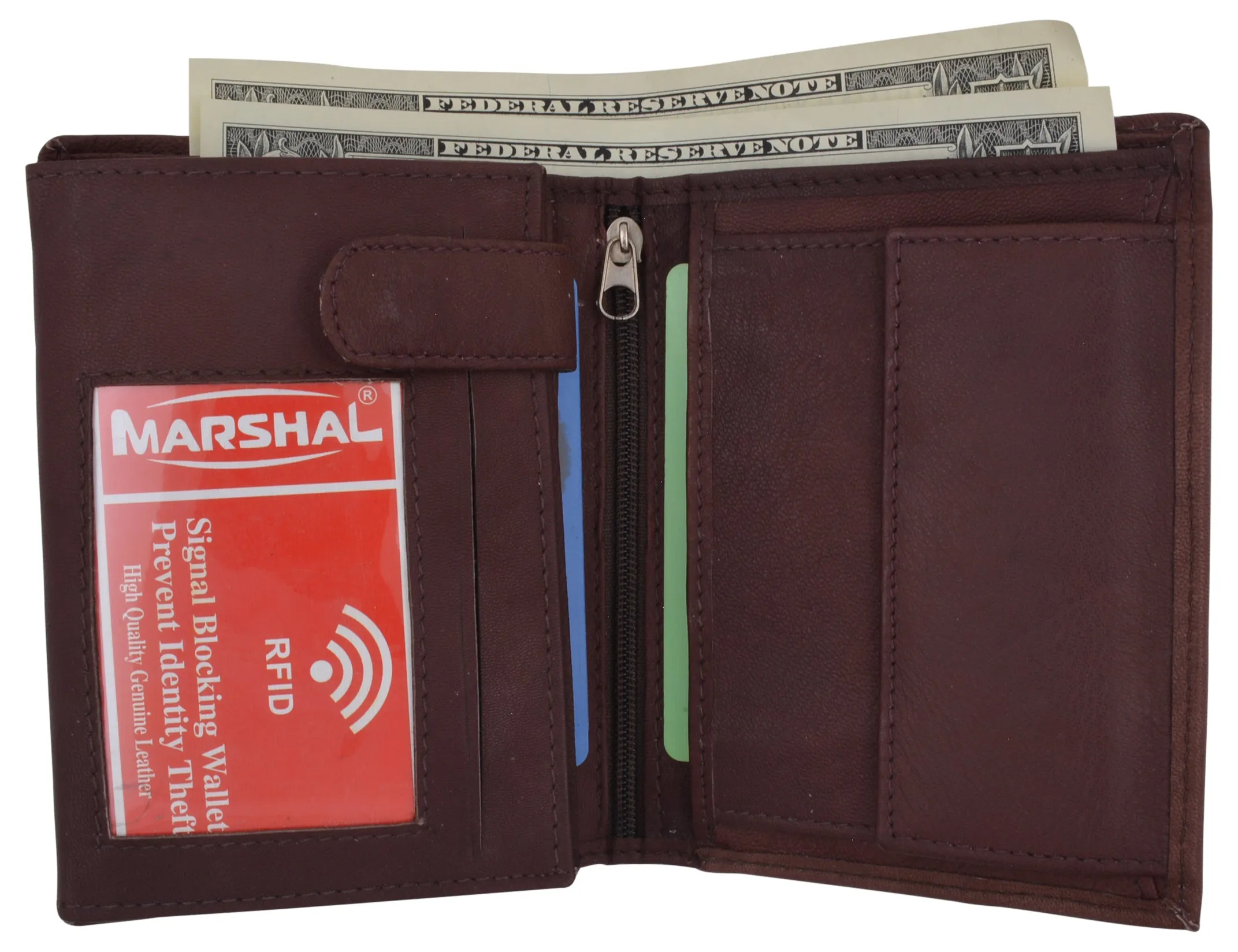 Rfid Blocking Mens Hipster Hybrid Bifold Trifold Genuine Leather Wallet Dont Miss Hot Deals Hot Sale Alert