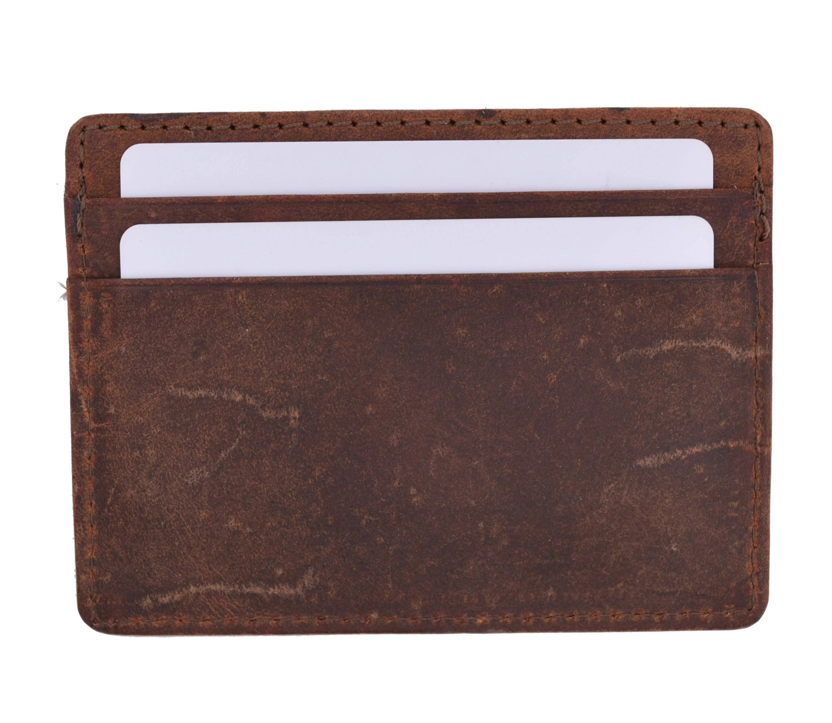 Rfid Blocking Slim Vintage Look Leather Wallet Credit Card Case Sleeve Card Holder Thin Wallet Rfid170Htc Grab Todays Deal Special Deal Frenzy
