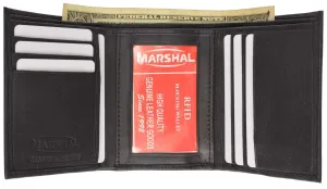 Rfid Genuine Leather Trifold Id Card Holder Wallet Rfid 1145 Dont Miss These Savings