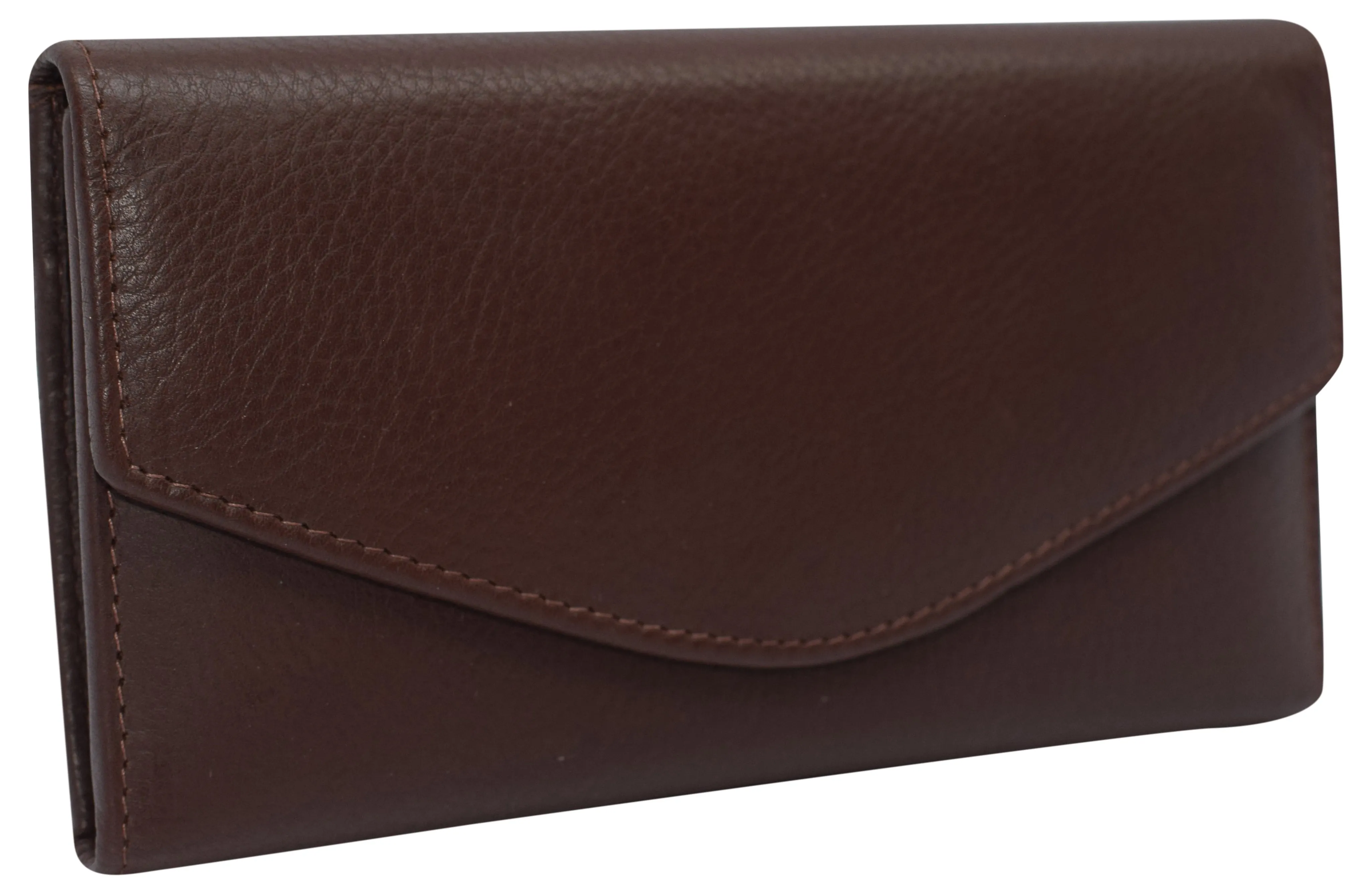 Shop the Savings GiftWorthy Sale Rfid Genuine Leather Women'S Slim Flap Wallet Clutch Organizer