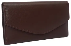 Shop the Savings GiftWorthy Sale Rfid Genuine Leather Women'S Slim Flap Wallet Clutch Organizer