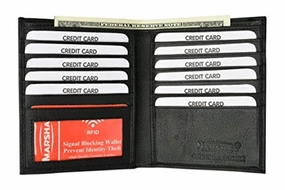 Trending Savings Now Rfid Blocking Bifold Hipster Credit Card Wallet Premium Lambskin Leather