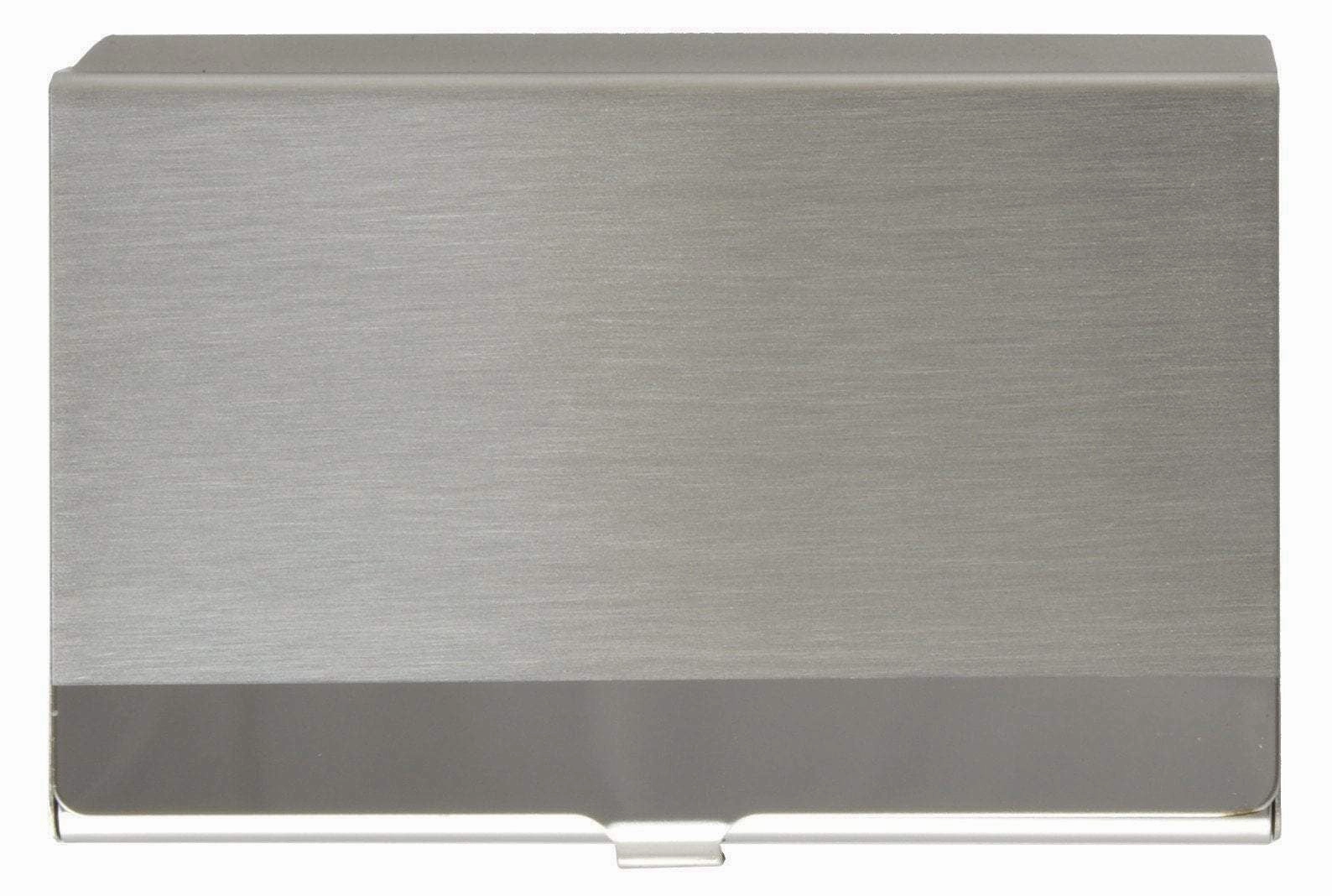 Rfid Blocking Credit Card Id Holder Slim Money Men Travel Wallet Stainless Steel Today Only Hot Sale