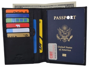 Todays Trending Deals Today Only Hot Pick Rfid Blocking Leather Passport Holder Wallet Cover Case Travel For Men And Women