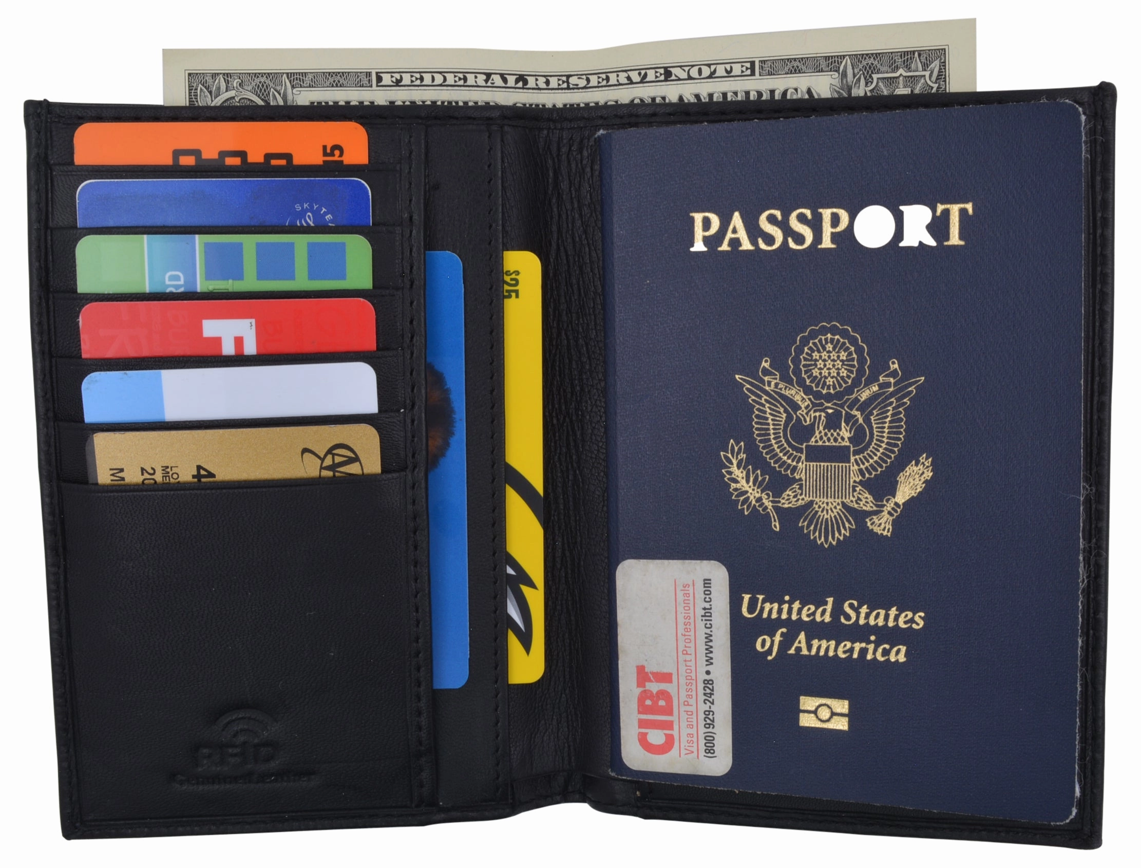 Todays Trending Deals Today Only Hot Pick Rfid Blocking Leather Passport Holder Wallet Cover Case Travel For Men And Women