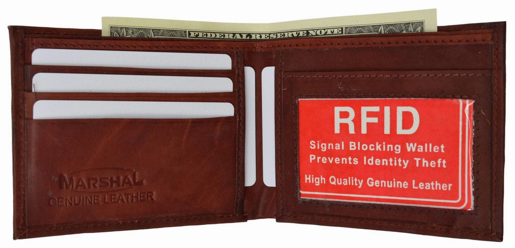Rfid Blocking Men'S Leather Slim Bifold Wallet Rfid 60 (C) Today Only Savings Dont Miss This Deal