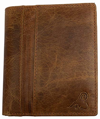 Todays Special Picks Rfid Blocking Mens Leather Slim Bi-Fold Big Hipster European Wallet Usa Series Gift Box